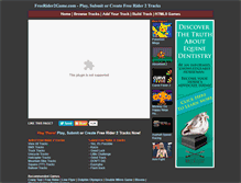 Tablet Screenshot of freerider2game.com